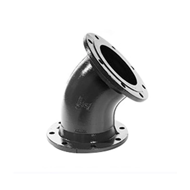 Curva C/ Flanges 45º