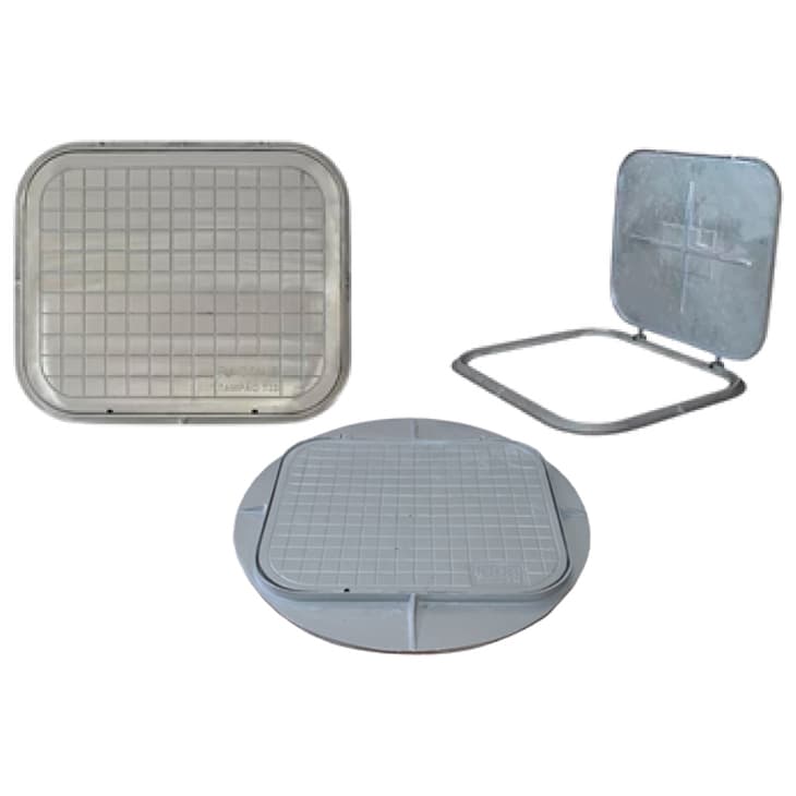 Tampa T-27 & T-33 Simples OU Articulada Retangular OU Circular